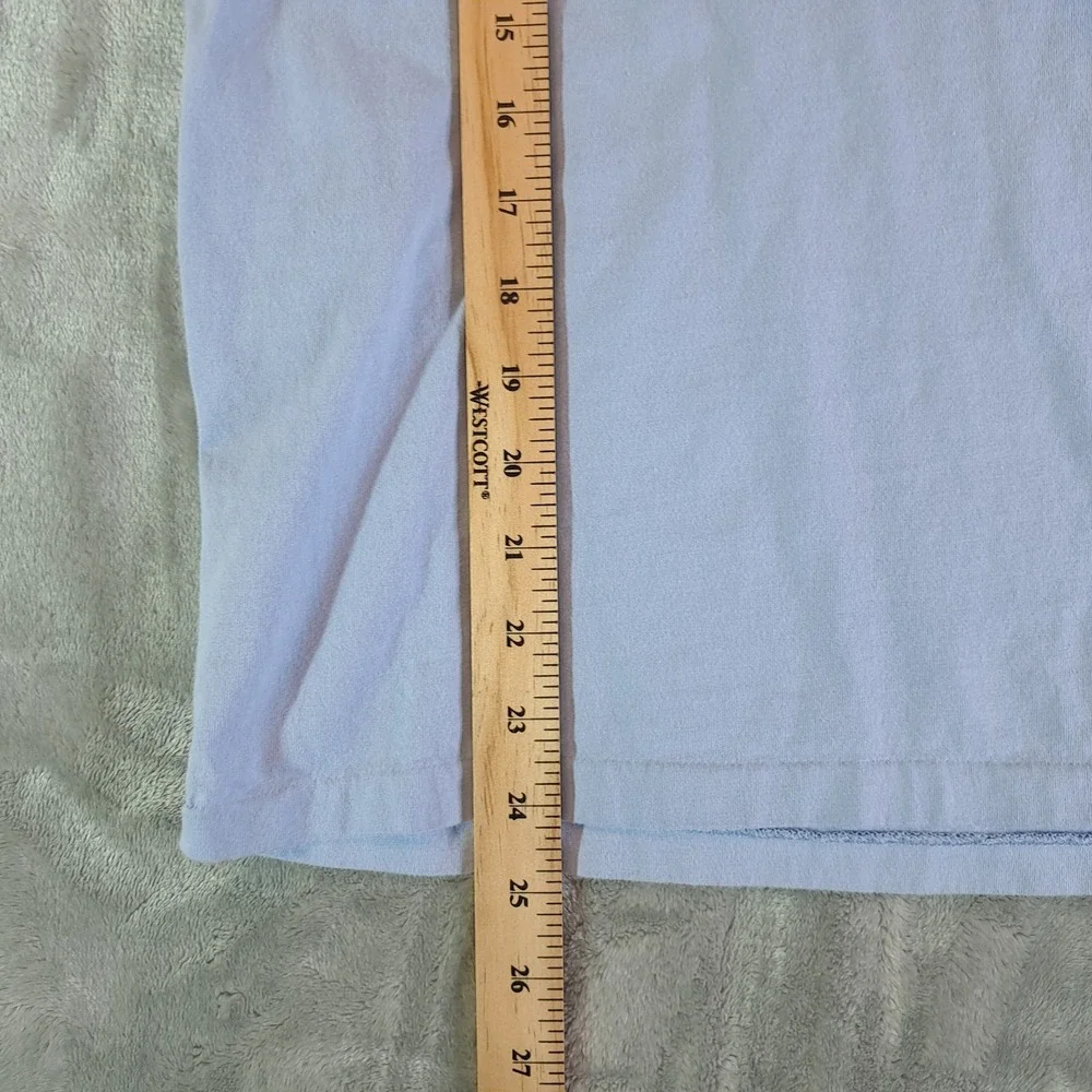 Polo Ralph Lauren Long Sleeve T-Shirt Mens Small Light Blue Pony Logo Crew Neck